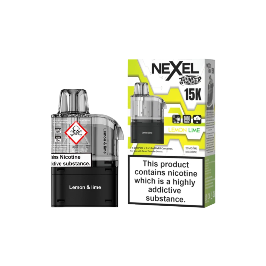 Nexel Thunder 15K Prefilled Pods