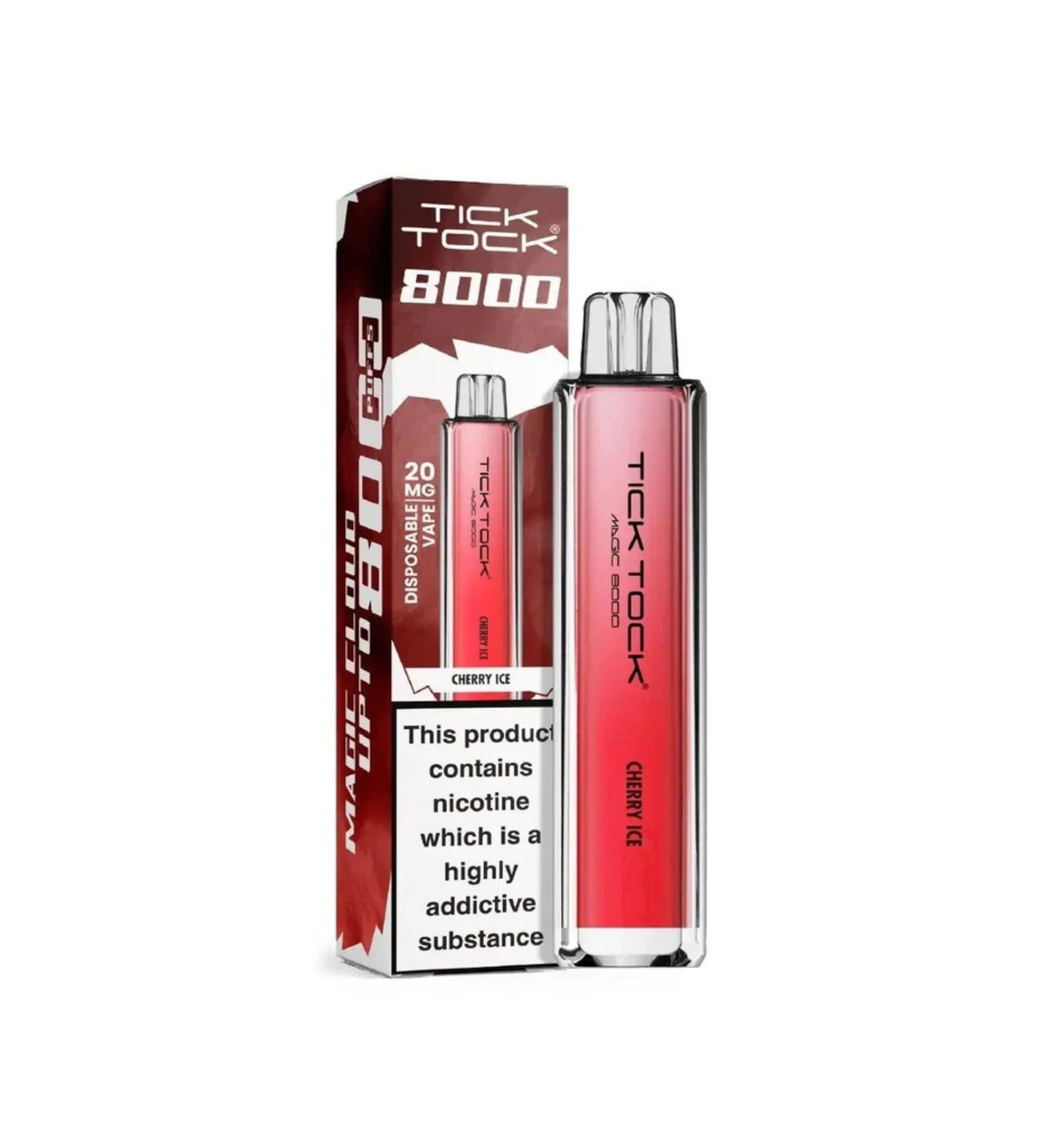 Tick Tock Magic 8000 Rechargeable Vape