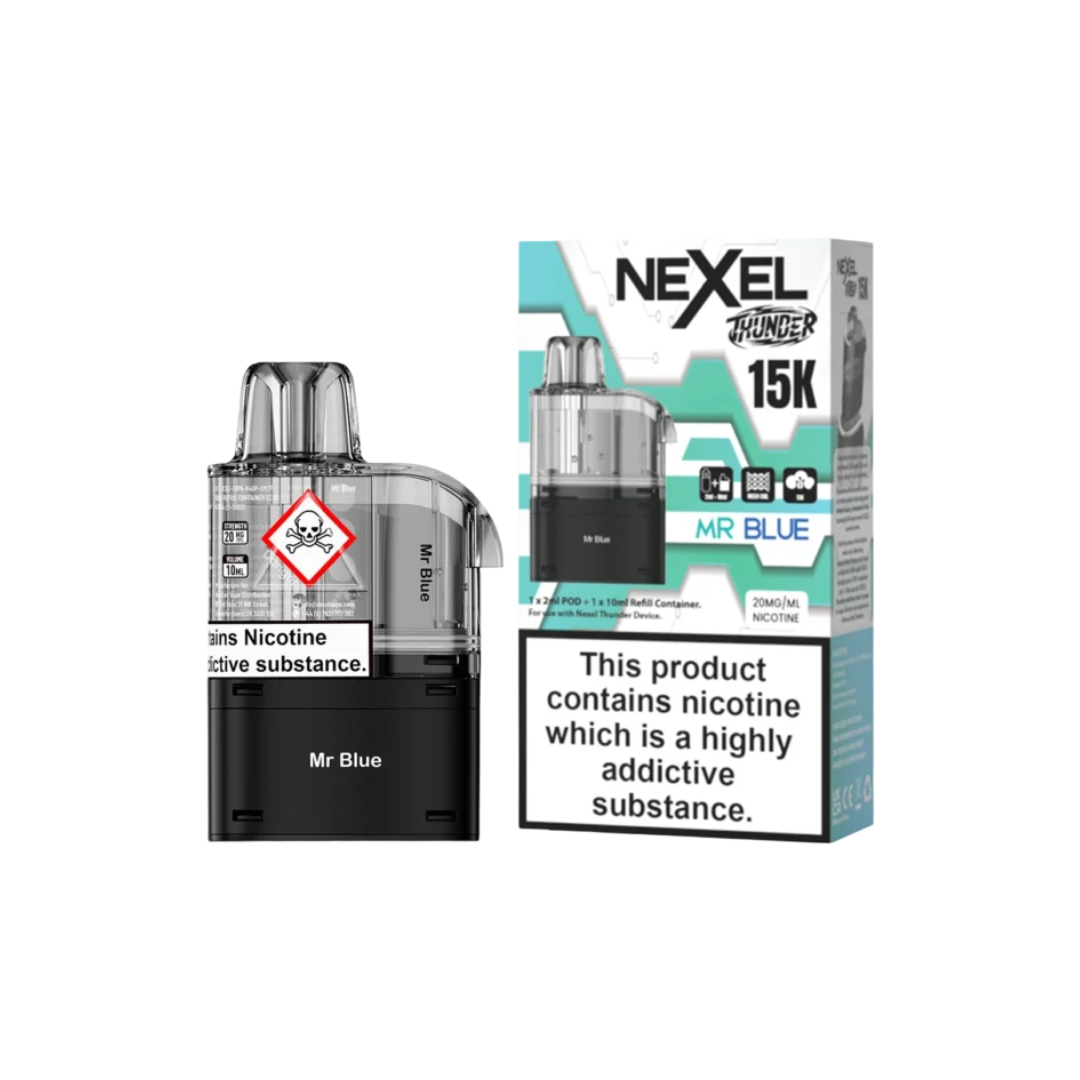 Nexel Thunder 15K Prefilled Pods