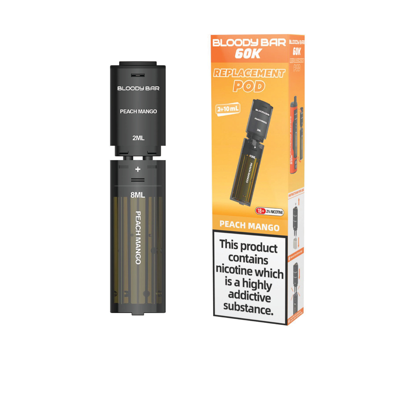 Bloodybar 60K Replacement Pods