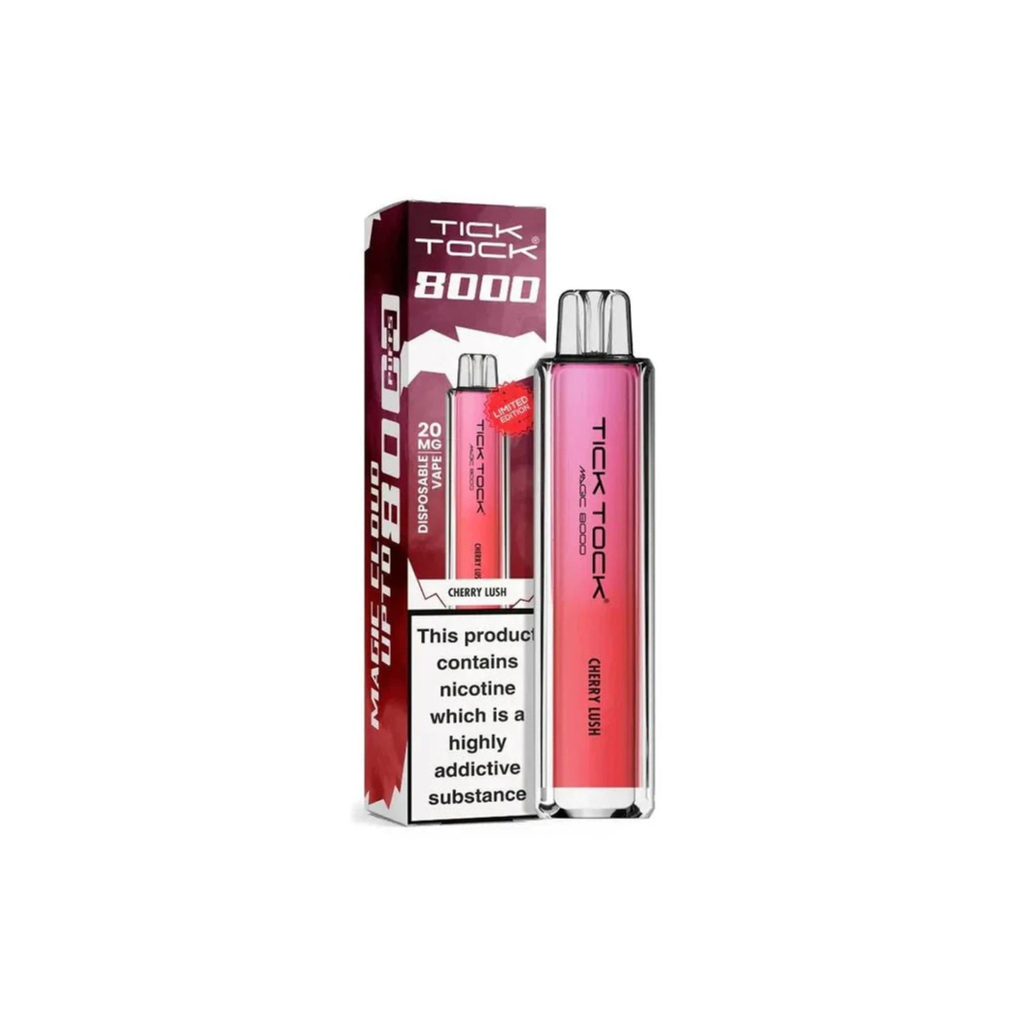 Tick Tock Magic 8000 Rechargeable Vape
