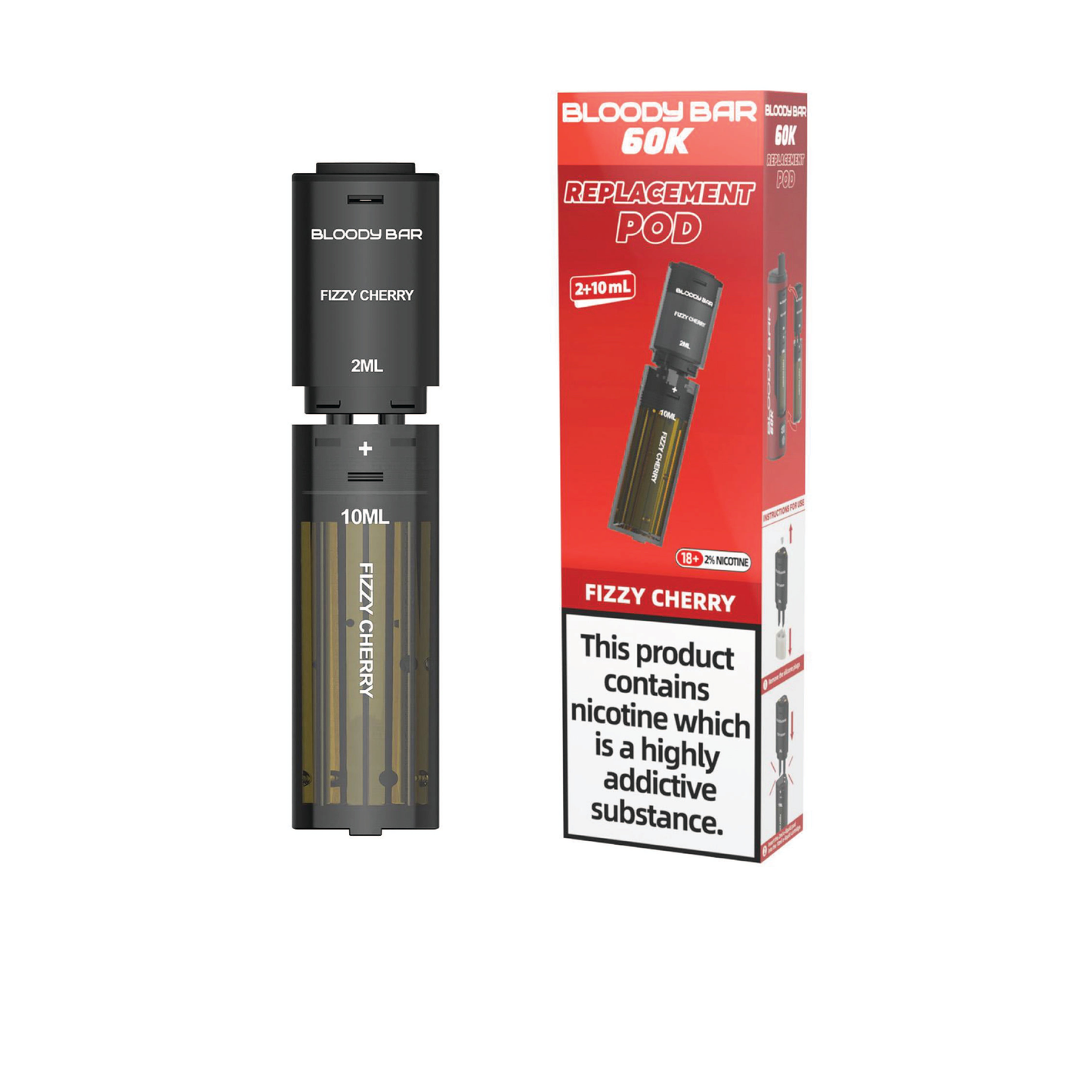 Bloodybar 60K Replacement Pods