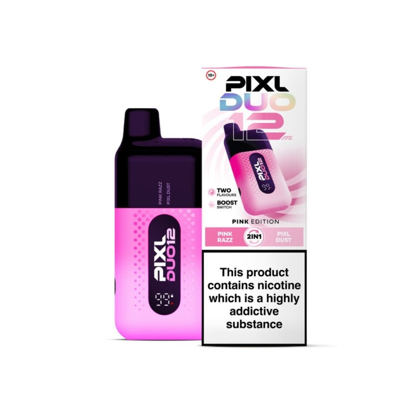Pixl Duo 12000 Rechargeable Vape