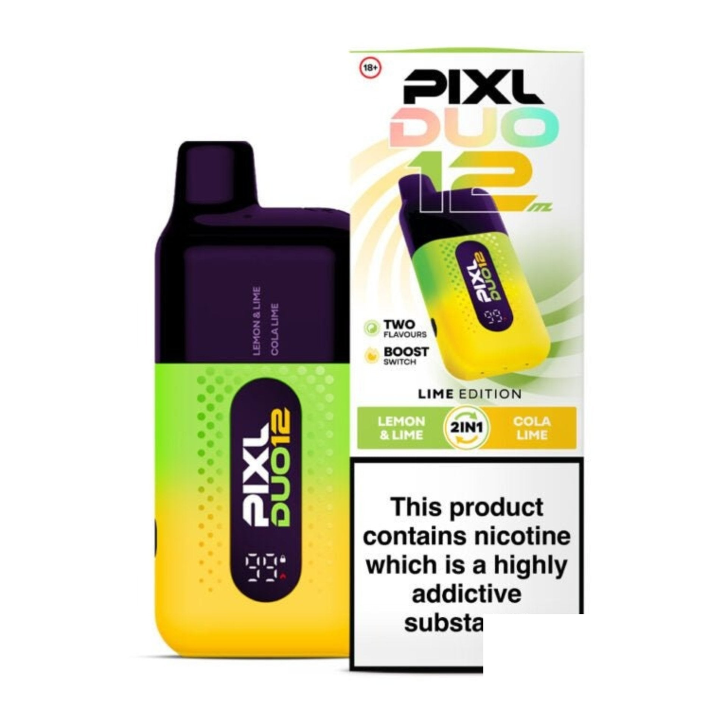 Pixl Duo 12000 Rechargeable Vape