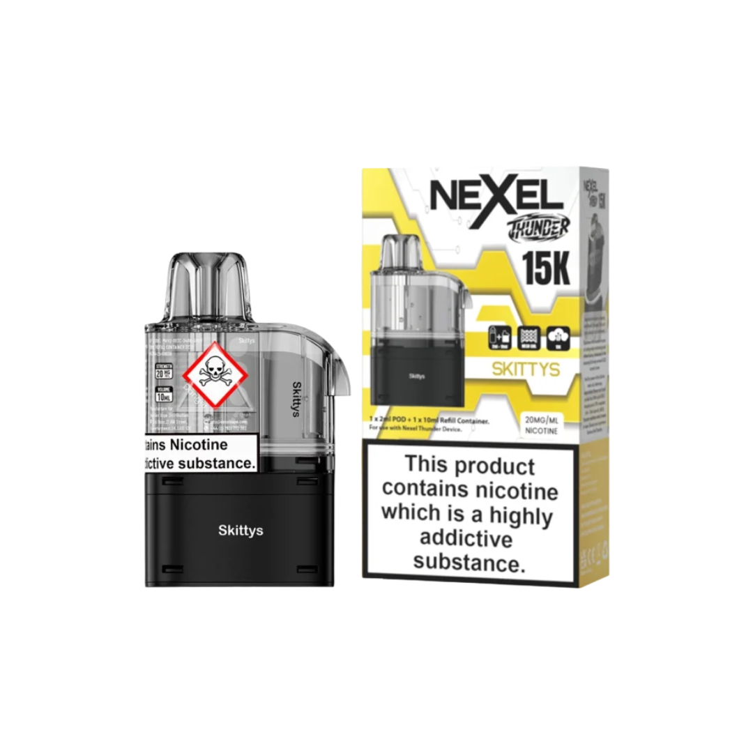 Nexel Thunder 15K Prefilled Pods