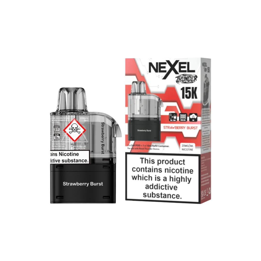 Nexel Thunder 15K Prefilled Pods