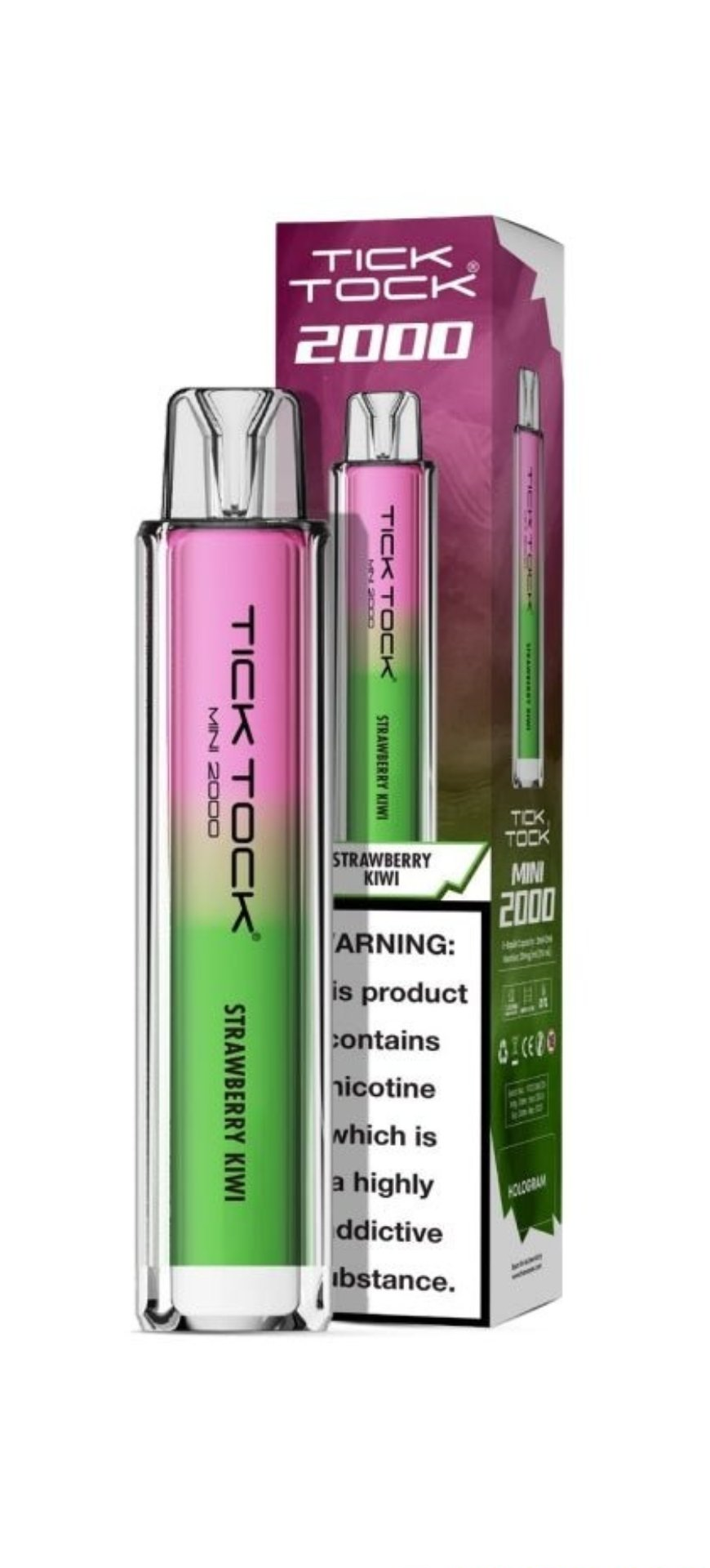 Tick Tock Mini 2k Rechargeable Vape