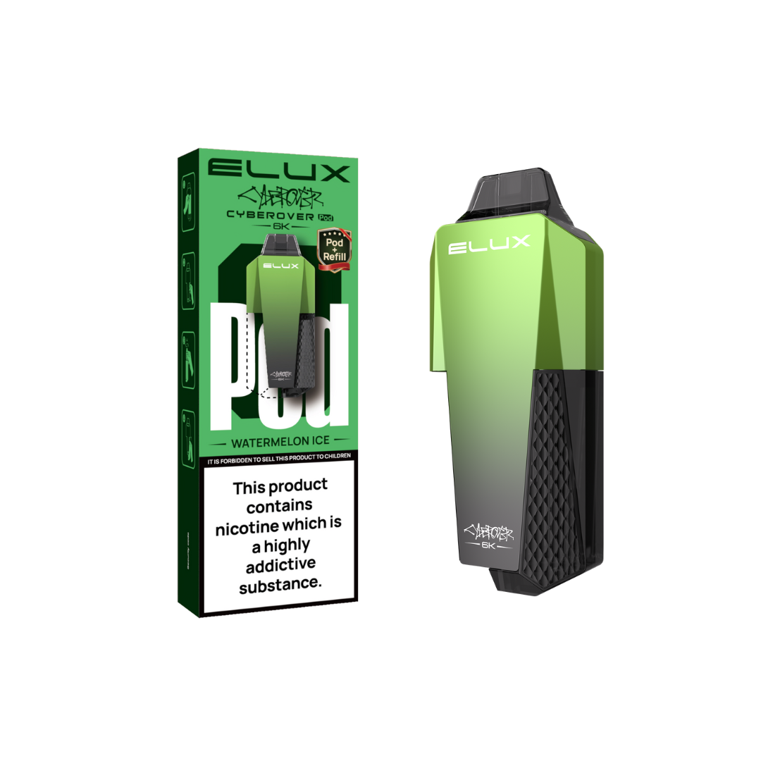 Elux Cyberover 6000 Puffs - Award Winning