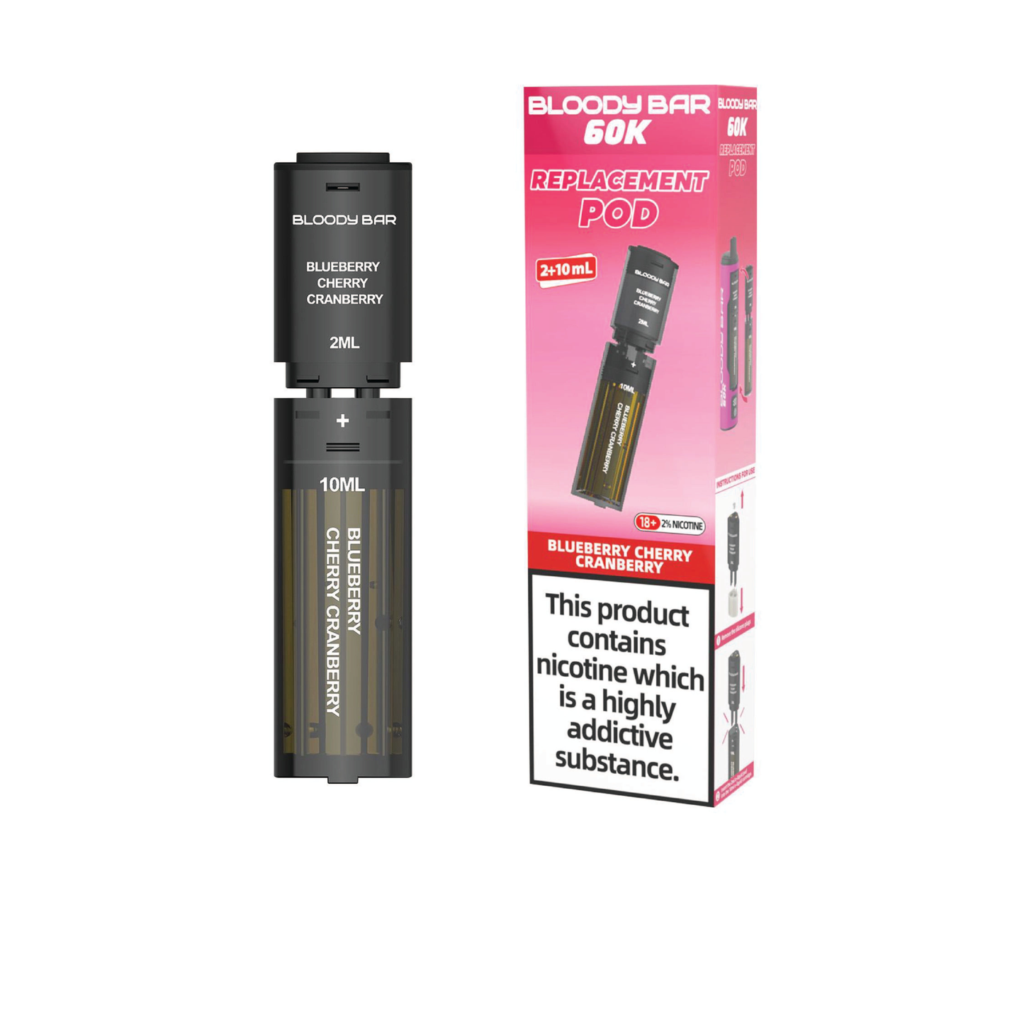 Bloodybar 60K Replacement Pods