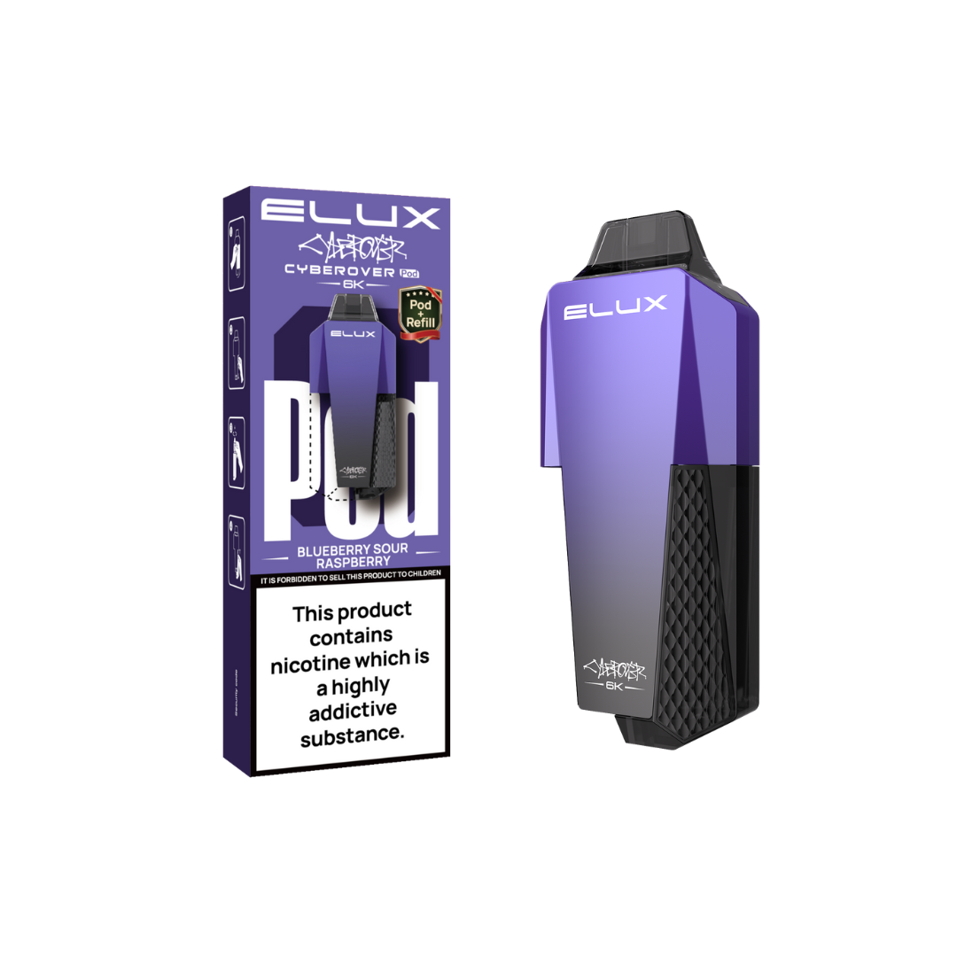 Elux Cyberover 6000 Puffs Prefilled Pods