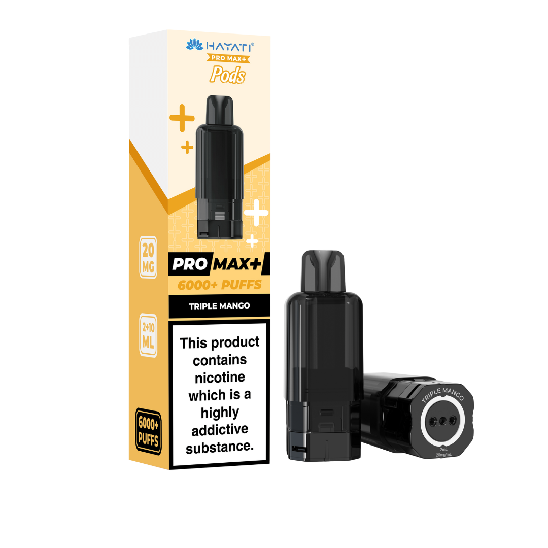 Hayati Pro Max+ 6000 Prefilled Pods