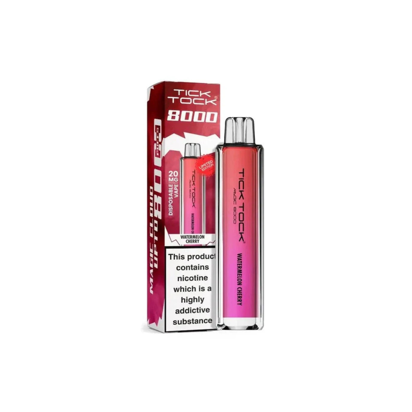 Tick Tock Magic 8000 Rechargeable Vape