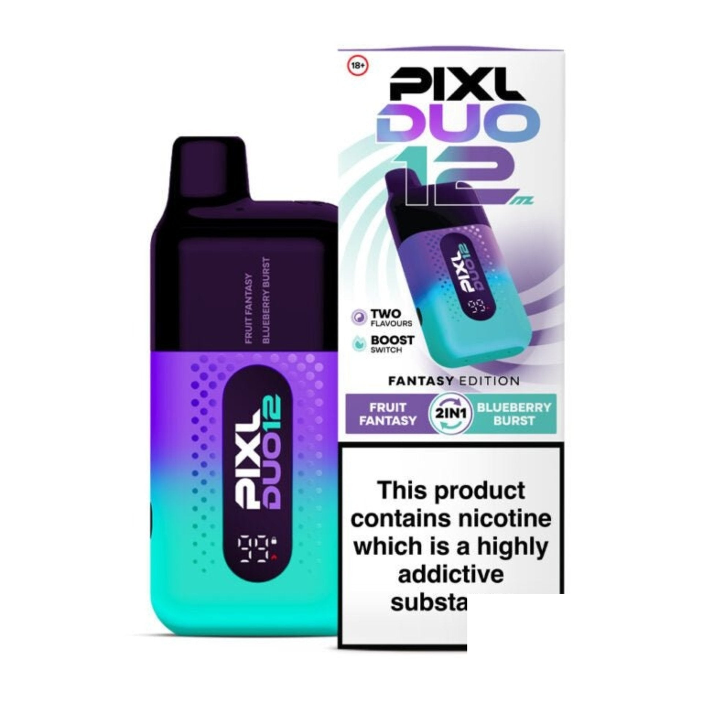 Pixl Duo 12000 Rechargeable Vape