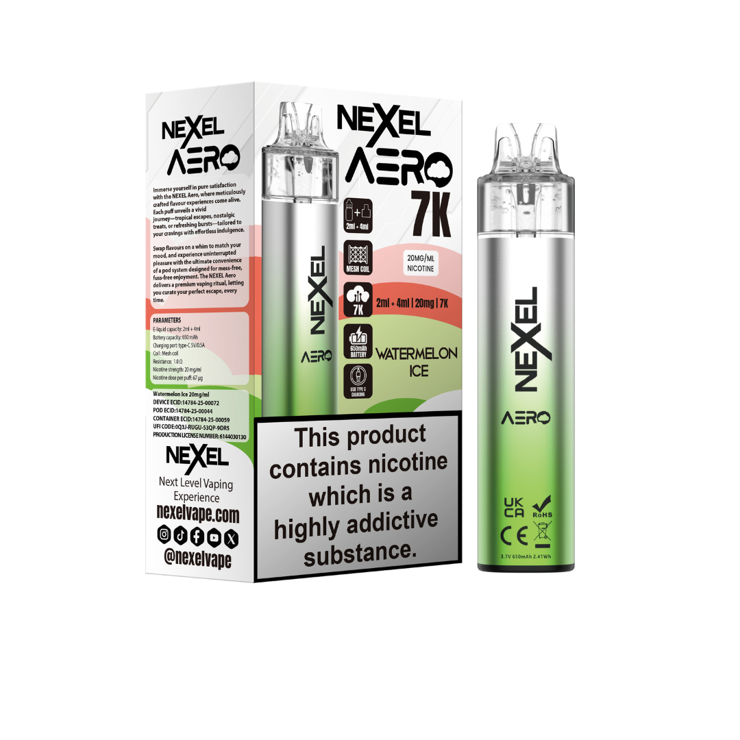 Nexel Aero 7000 Puffs Pod Kit