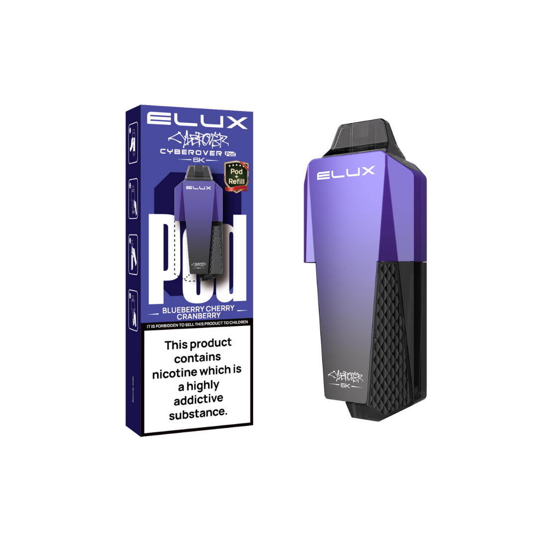 Elux Cyberover 6000 Puffs Prefilled Pods