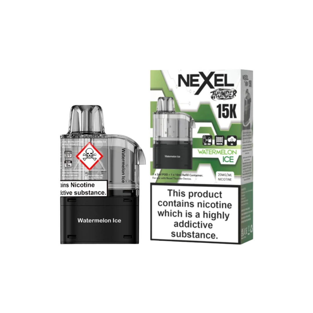 Nexel Thunder 15K Prefilled Pods