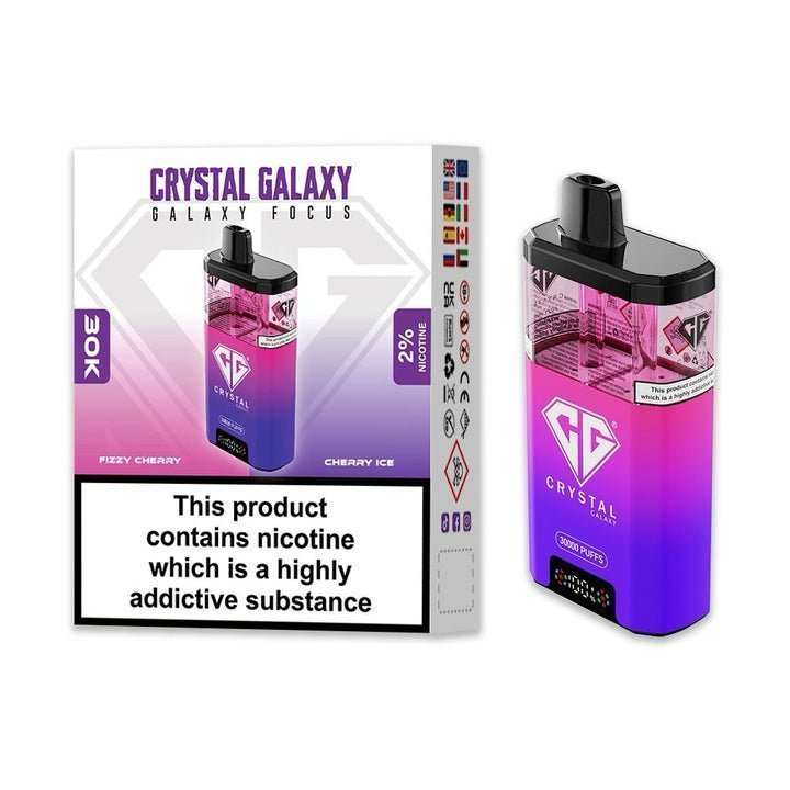 Buy Crystal Galaxy Focus 30k Disposable Vape Box of 5 - Bulk Vape Wholesale