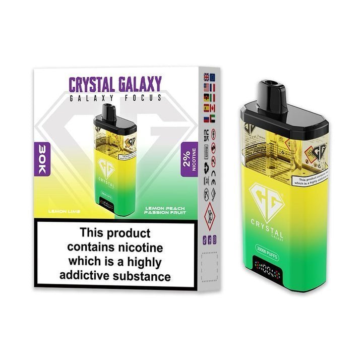 Buy Crystal Galaxy Focus 30k Disposable Vape Box of 5 - Bulk Vape Wholesale