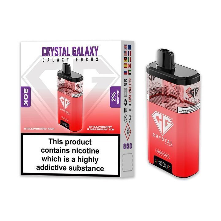 Buy Crystal Galaxy Focus 30k Disposable Vape Box of 5 - Bulk Vape Wholesale